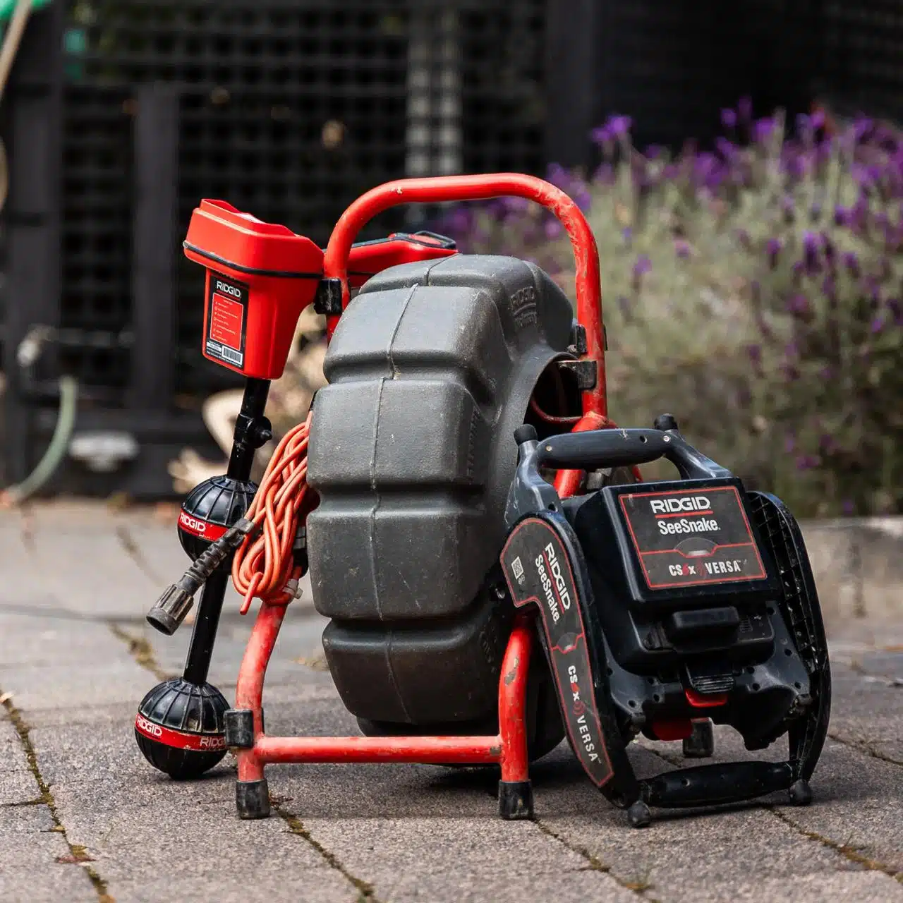 rigid cctv equipment with locator