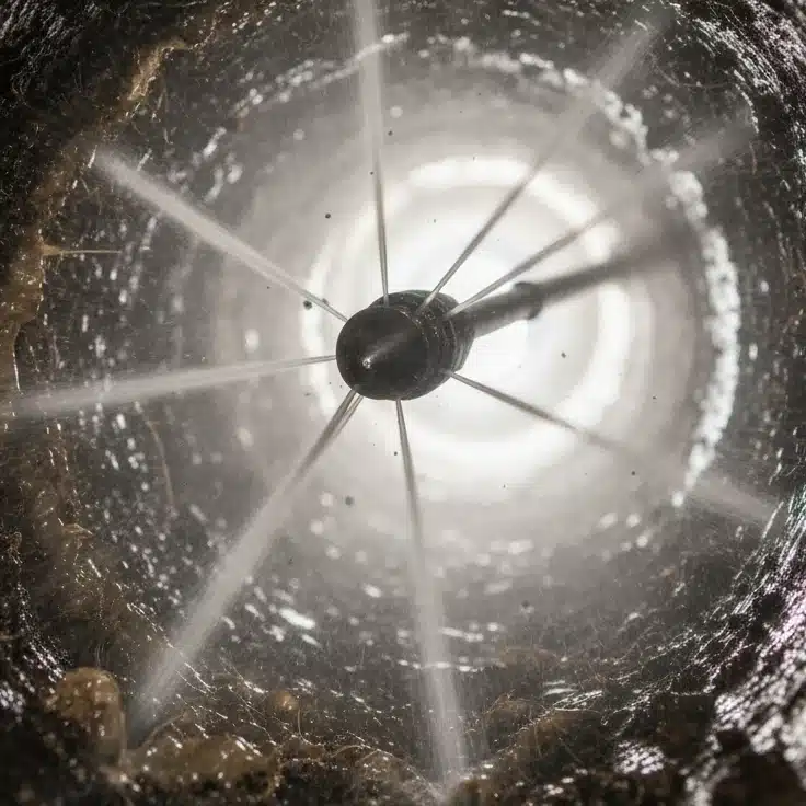 Hydro jetting and cleaning line in hastings