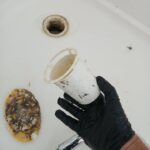 shower hair trap slow draining