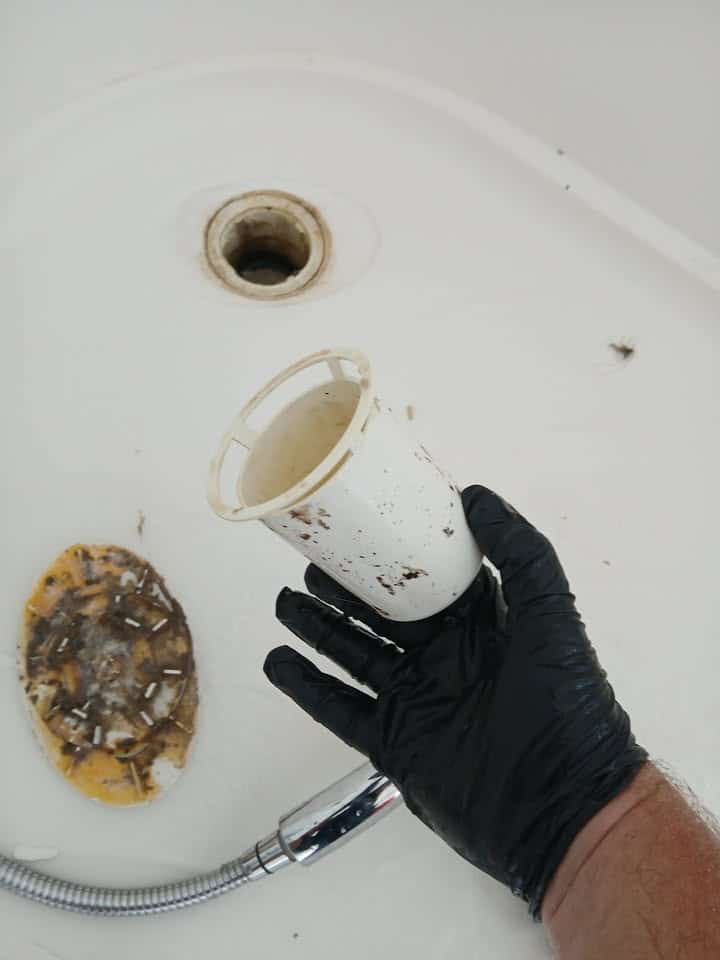 shower hair trap slow draining